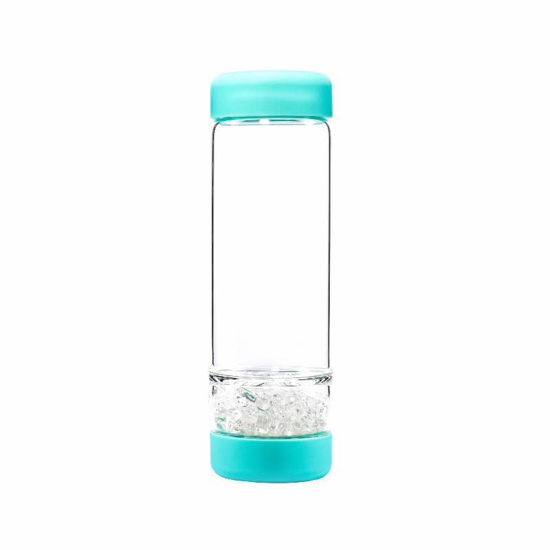 Inu Crystal Water Bottle - Ocean Blue